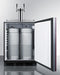 24" Wide Built-In Kegerator, ADA Compliant (Panel Not Included)