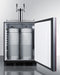 24" Wide Built-In Beer & Wine Kegerator, ADA Compliant (Panel Not Included)