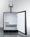 24" Wide Built-In Nitro Coffee Kegerator, ADA Compliant