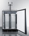24" Wide Built-In Beer & Coffee Kegerator, ADA Compliant