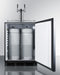 24" Wide Built-In Wine Kegerator, ADA Compliant