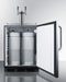 24" Wide Built-In Kegerator, ADA Compliant