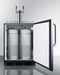 24" Wide Built-In Kegerator, ADA Compliant