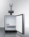 24" Wide Built-In Floating Tap Cold Brew Kegerator, ADA-Compliant