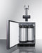 24" Wide Built-In Floating Tap Cold Brew Kegerator, ADA-Compliant