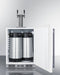 24" Wide Built-In Cold Brew Coffee Kegerator, ADA Compliant