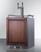 24" Wide Built-In Cold Brew Coffee Kegerator (Panel Not Included)