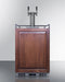 24" Wide Built-In Cold Brew Coffee Kegerator (Panel Not Included)
