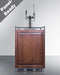 24" Wide Built-In Cold Brew/Nitro Coffee Kegerator (Panel Not Included)