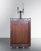 24" Wide Built-In Cold Brew/Nitro Coffee Kegerator (Panel Not Included)