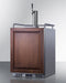 24" Wide Built-In Kegerator (Panel Not Included)