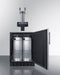 24" Wide Built-In Floating Tap Beer Kegerator