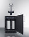 24" Wide Built-In Floating Tap Cold Brew Kegerator