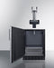 24" Wide Built-In Floating Tap Cold Brew Kegerator