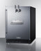 24" Wide Front Tap Built-In Cold Brew Coffee Kegerator