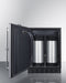 24" Wide Front Tap Built-In Cold Brew Coffee Kegerator, ADA-Compliant