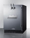 24" Wide Front Tap Built-In Cold Brew Coffee Kegerator, ADA-Compliant