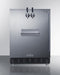 24" Wide Front Tap Built-In Cold Brew Coffee Kegerator