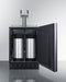24" Wide Cold Brew Coffee Kegerator (Panel Not Included)