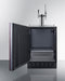 24" Wide Cold Brew/Nitro Kegerator (Panel Not Included)