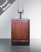 24" Wide Nitro Coffee Kegerator (Panel Not Included)