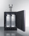 24" Wide Wine Kegerator (Panel Not Included)