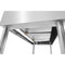 38 in. Three-Compartment Commercial Bar Sink with 3 in. Backsplash and Low Lead Faucet, NSF Certified in Stainless Steel