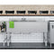 48 in. Three-Compartment Commercial Under-Bar Sink with 3 in. Backsplash, Right Drainboard and Low Lead Faucet, NSF Certified in Stainless Steel