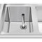 48 in. Three-Compartment Commercial Under-Bar Sink with 3 in. Backsplash, Right Drainboard and Low Lead Faucet, NSF Certified in Stainless Steel