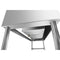 48 in. Three-Compartment Commercial Under-Bar Sink with 3 in. Backsplash, Right Drainboard and Low Lead Faucet, NSF Certified in Stainless Steel