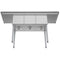 60 in. Three Compartment Stainless Steel Commercial Sink With Drainboards, Bowl Size 12"x 16"x 10