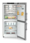 Combined fridge-freezer with EasyFresh and NoFrost