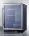 24" Wide Commercial Display Freezer
