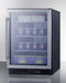 24" Wide Commercial Display Freezer