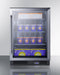 24" Wide Commercial Display Freezer