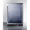 24" Wide Commercial Display Freezer