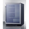 24" Wide Commercial Display Freezer