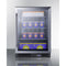 24" Wide Commercial Display Freezer