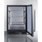 24" Wide Commercial Display Freezer