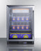 24" Wide Commercial Display Freezer