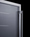24" Wide Commercial Display Freezer