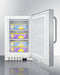 20" Wide Built-In Commercial All-Freezer, ADA Compliant
