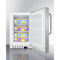 20" Wide Built-In Commercial All-Freezer, ADA Compliant