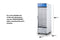 30" Wide Upright All-Freezer