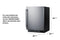 24" Wide Built-In All-Freezer With Icemaker