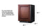 24" Wide Built-In All-Freezer With Icemaker (Panel Not Included)
