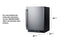 24" Wide Built-In All-Freezer With Icemaker