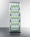 24" Wide Mini Reach-In Beverage Center with Dolly