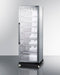 24" Wide Mini Reach-In Beverage Center with Dolly