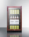 18" Wide Built-In Beverage Center, ADA Compliant (Panel Not Included)